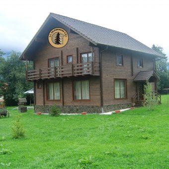 villa in legno