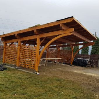 gazebo in legno