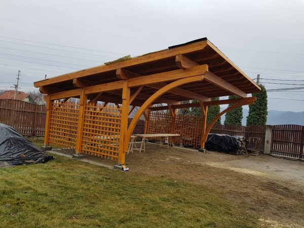 gazebo in legno